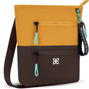 Sherpani Sadie, Nylon Crossbody Bag, Lightweight Shoulder Bag, Travel Cross Body Purse, Crossbody Bags for Women, RFID Protection WITHOUT Coin Purse (Sundial)