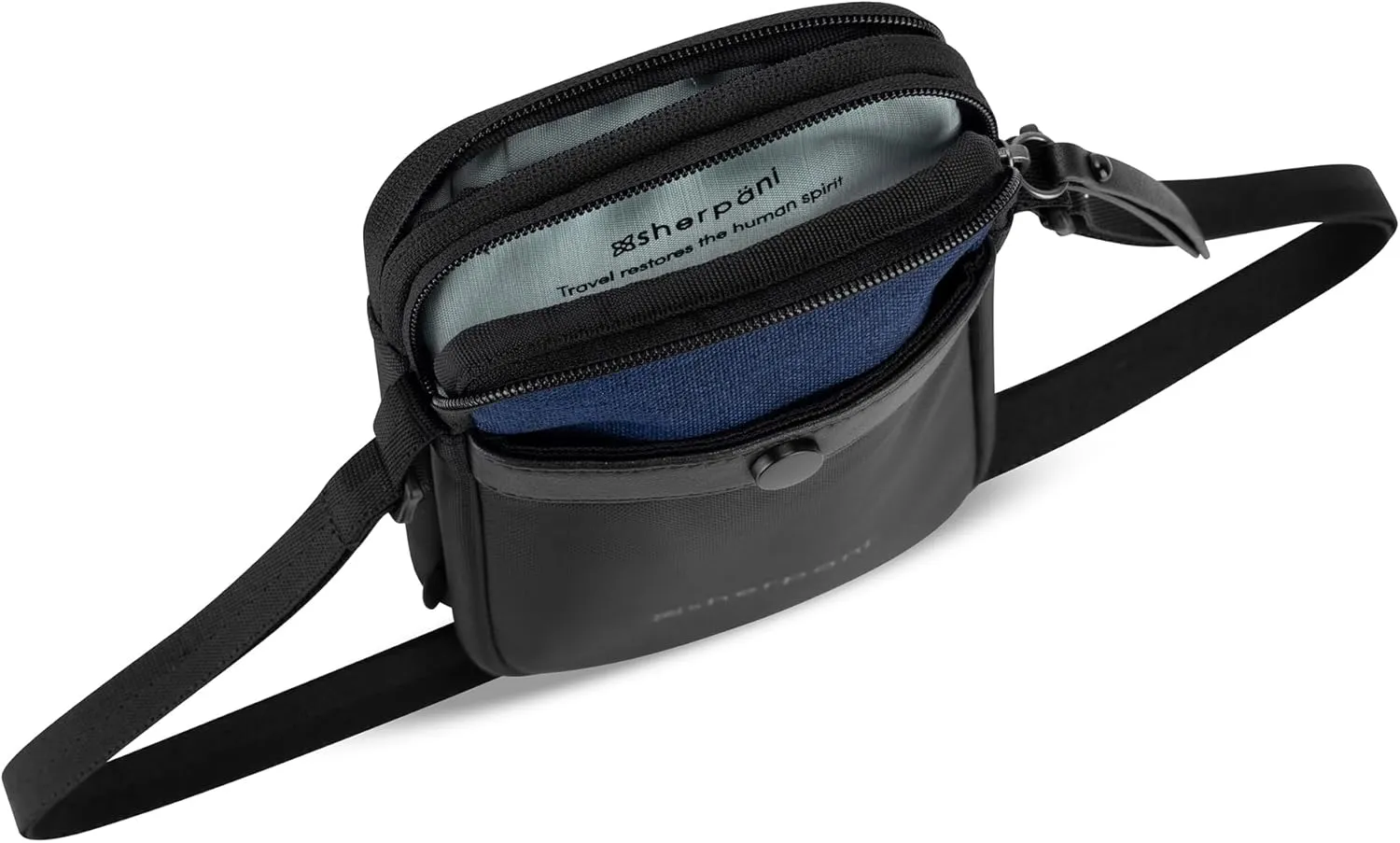Sherpani Simplicity, Anti Theft Crossbody Wallet, Travel Shoulder Bag, Small Purse with Card Holder Organizer for Women