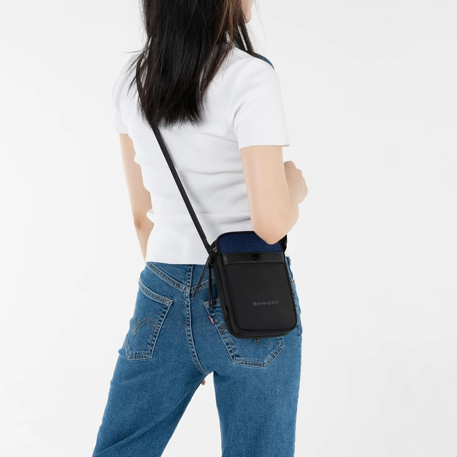 Sherpani Simplicity, Anti Theft Crossbody Wallet, Travel Shoulder Bag, Small Purse with Card Holder Organizer for Women