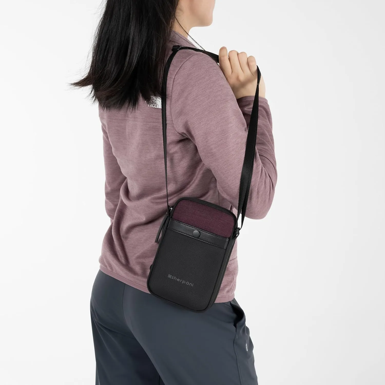 Sherpani Simplicity, Anti Theft Crossbody Wallet, Travel Shoulder Bag, Small Purse with Card Holder Organizer for Women