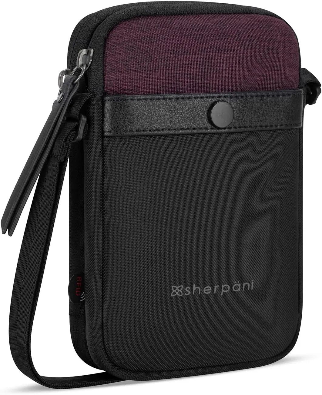 Sherpani Simplicity, Anti Theft Crossbody Wallet, Travel Shoulder Bag, Small Purse with Card Holder Organizer for Women