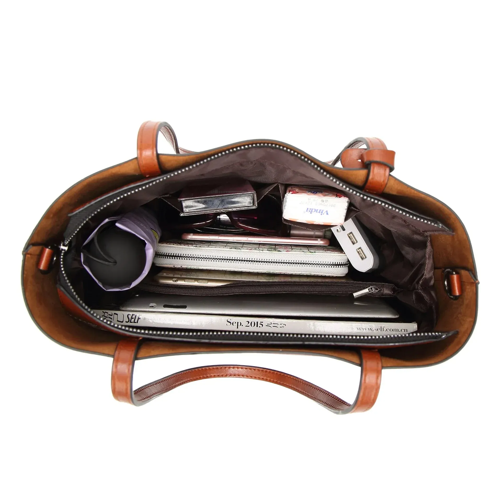 Shoulder Bags for Women Oil Wax Leather Handbag Tote Crossbody Bag Women Luxury Handbag Women Bags Designer Handbag