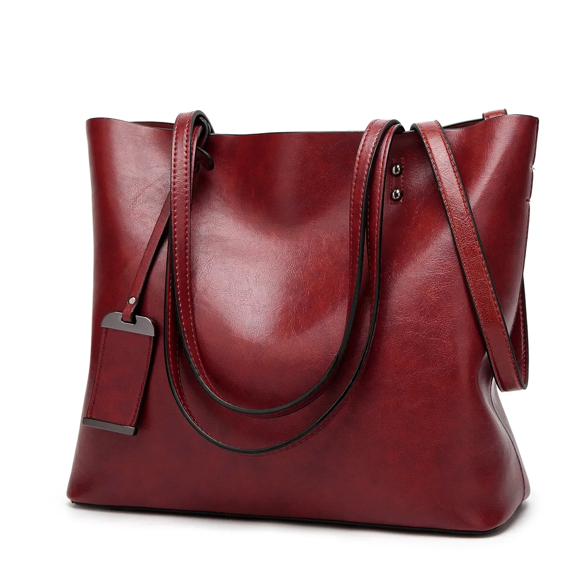 Shoulder Bags for Women Oil Wax Leather Handbag Tote Crossbody Bag Women Luxury Handbag Women Bags Designer Handbag