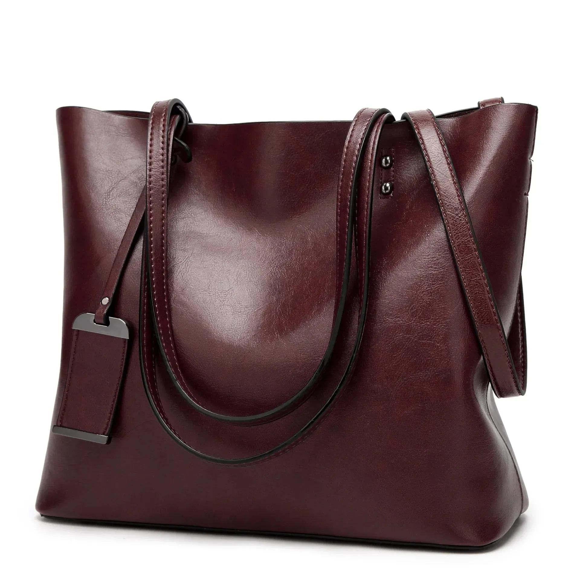 Shoulder Bags for Women Oil Wax Leather Handbag Tote Crossbody Bag Women Luxury Handbag Women Bags Designer Handbag