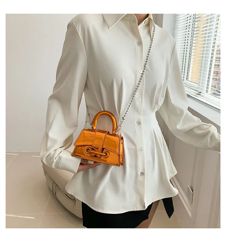 Sienna Mini Shoulder Bag Orange