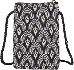 Signare Tapestry Mini Crossbody Phone Bag Credit Card Purse