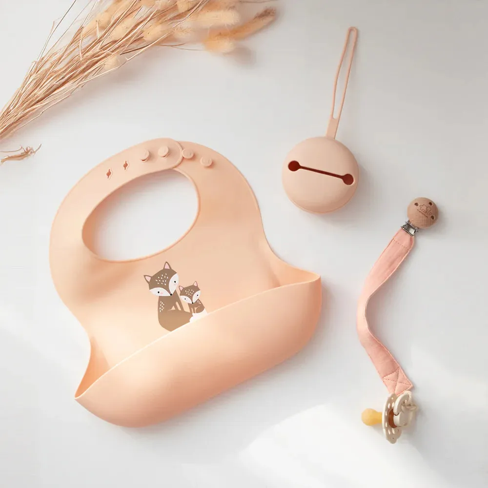 Silicone Pacifier Case | Baby Pink