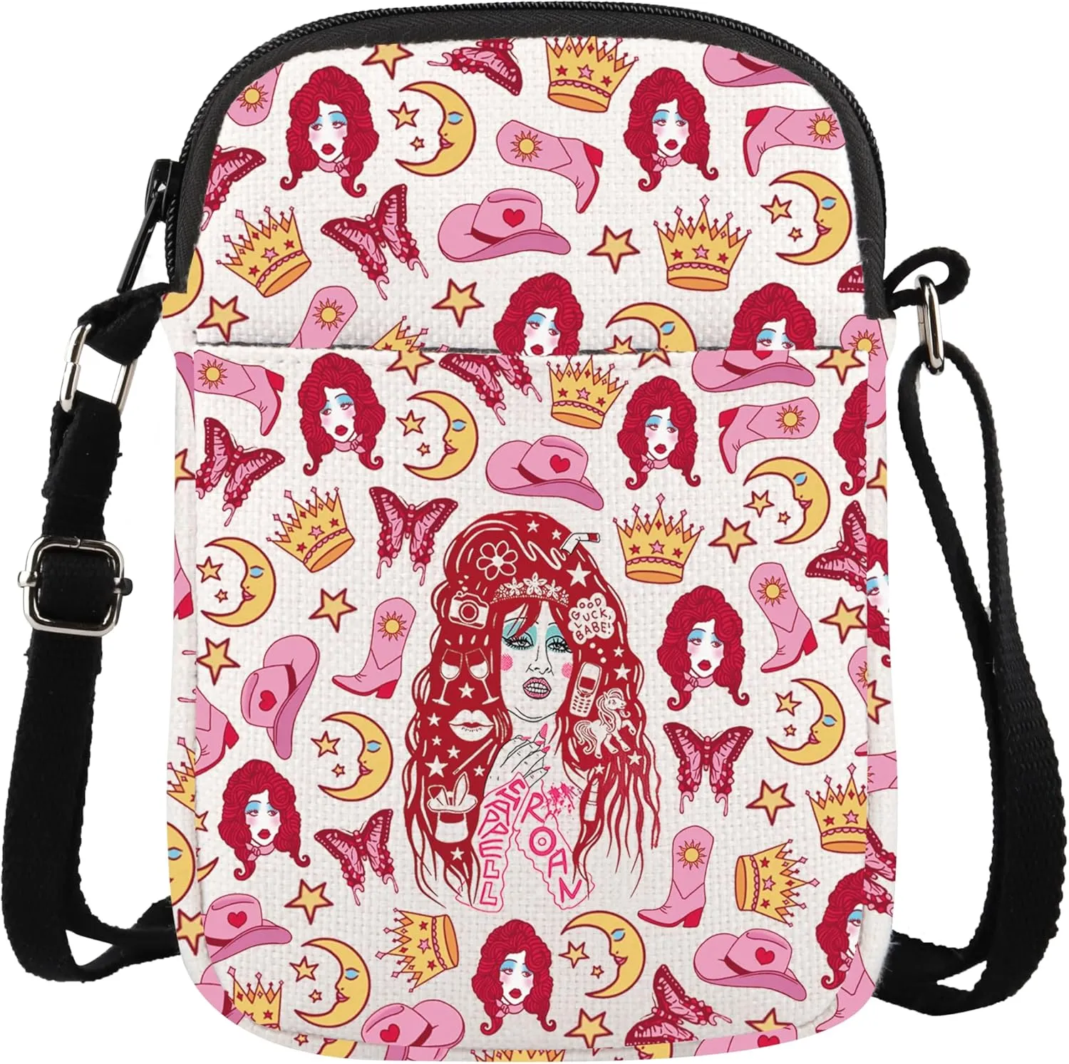 Singer Merch Midwest Princess Crossbody Bag Midwest Princess Gift Pink P-Club Gifts Music Lover Gift Singer Lyrics Bag