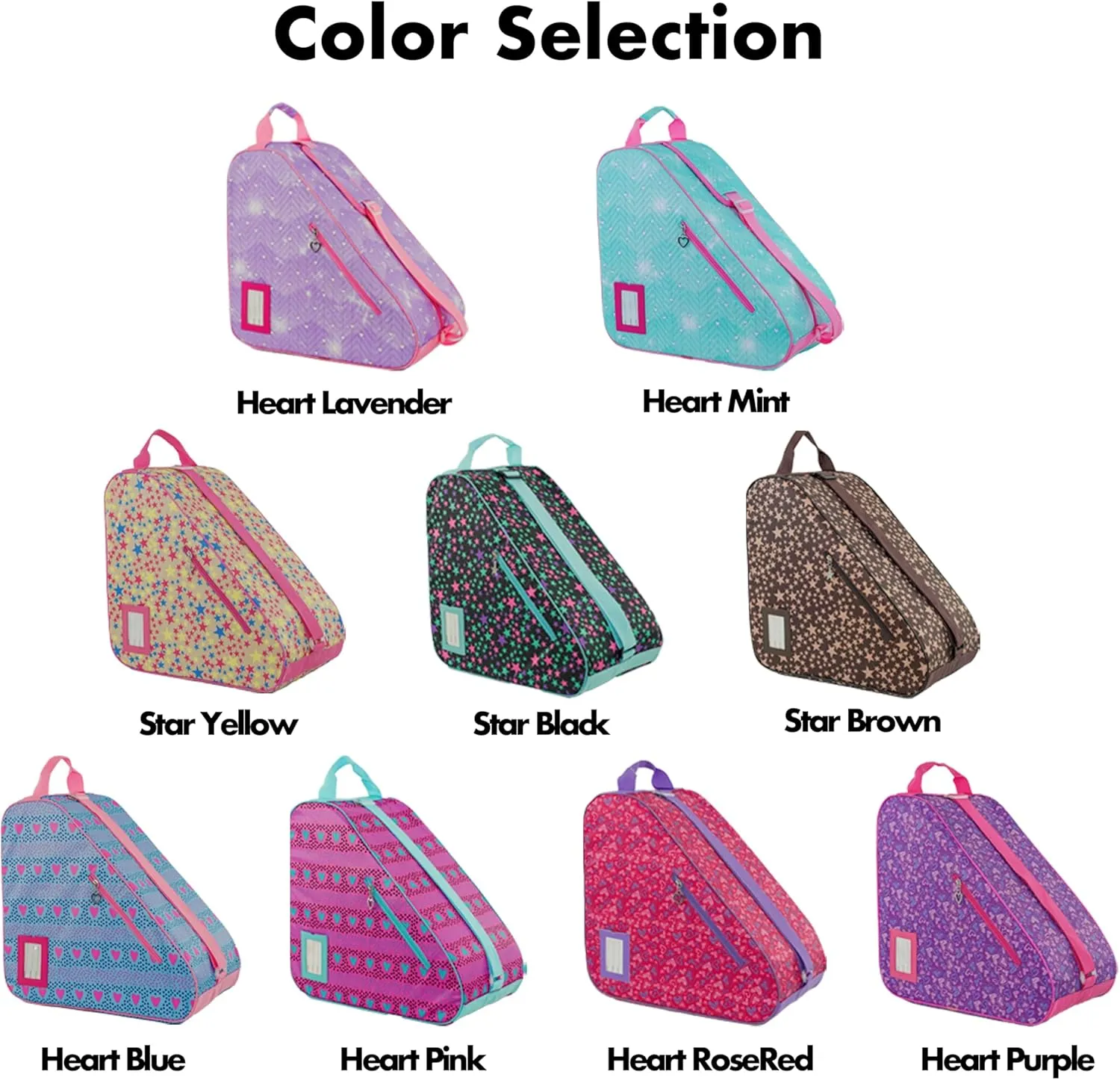 Skate Bags for Roller Skates, Ice Skates, Quad Skates, Inline Skates, Rollerblades, Figure Skates, Skate Accessories for Kids and Adults
