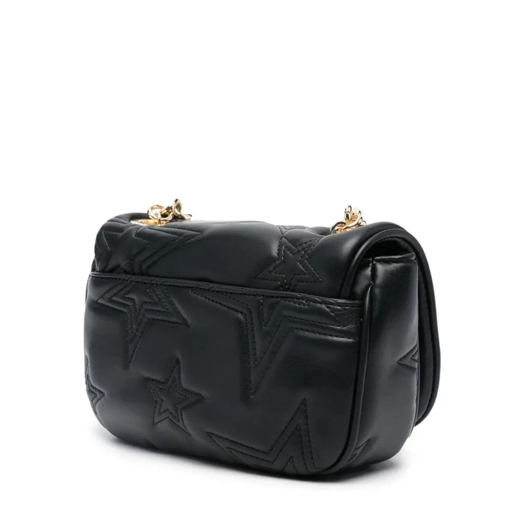 Sleek Logo Embellished Crossbody Bag