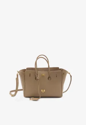 Small Bel Air Leather Top Handle Bag