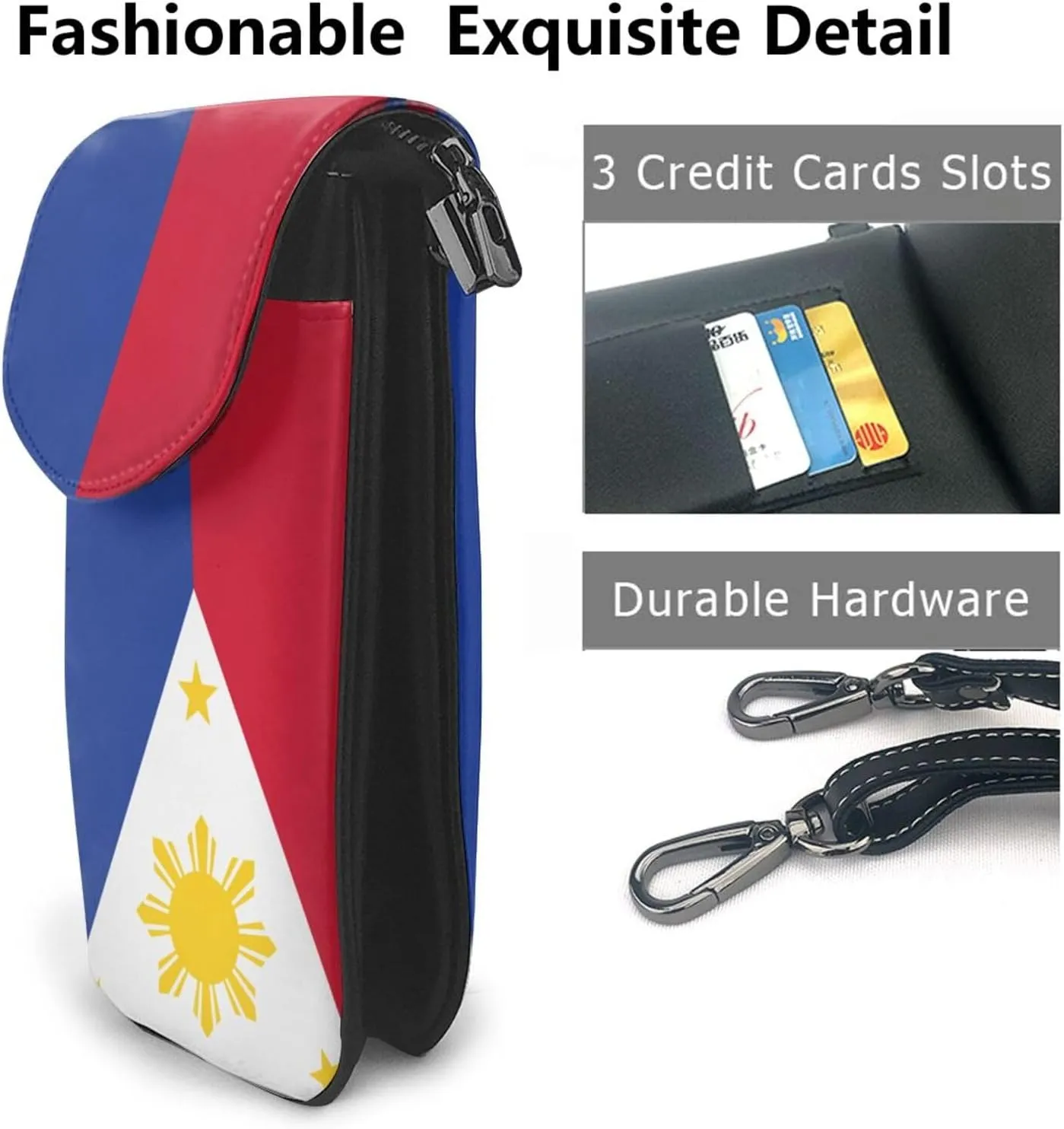 Small Cell Phone Purse Pu Leather Crossbody Cell Phone Bag Women Handbags With Shoulder Strap Holder Wallet Phones
