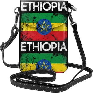 Small Cell Phone Purse Pu Leather Crossbody Cell Phone Bag Women Handbags With Shoulder Strap Holder Wallet Phones