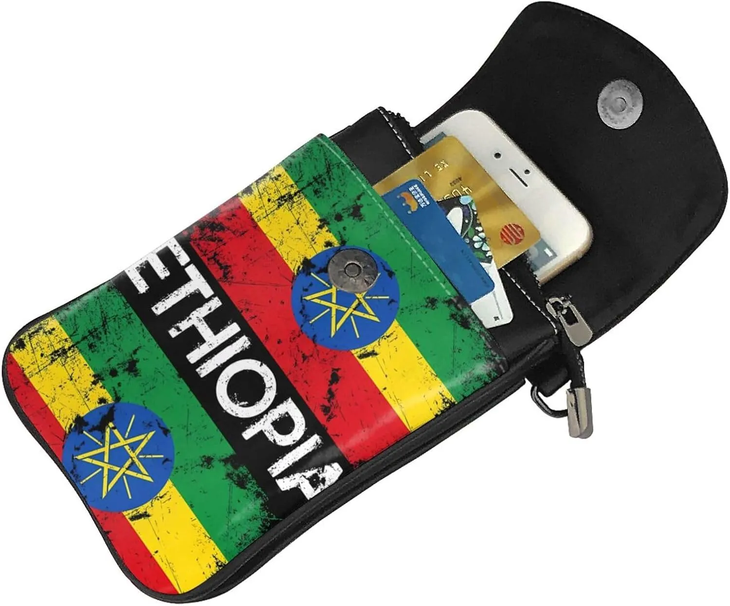 Small Cell Phone Purse Pu Leather Crossbody Cell Phone Bag Women Handbags With Shoulder Strap Holder Wallet Phones