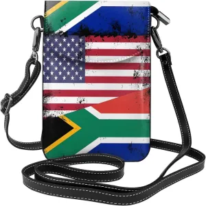 Small Cell Phone Purse Pu Leather Crossbody Cell Phone Bag Women Handbags With Shoulder Strap Holder Wallet Phones