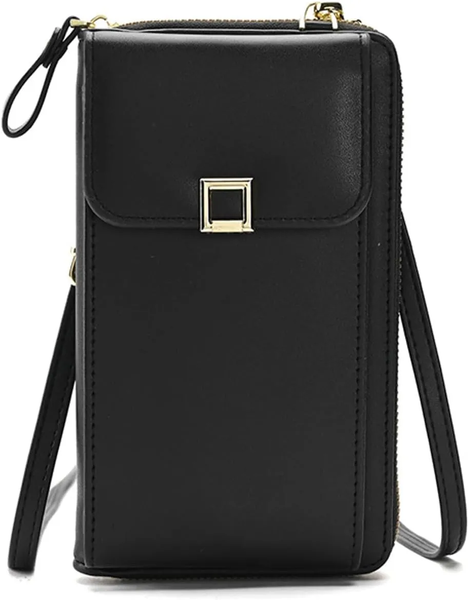 Small Crossbody Bag Cell Phone Purse Mini Messenger Handbag Wallet for Women, Girls, Travel with Adjustable Strap