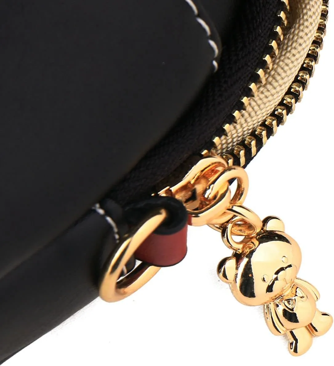 Small Crossbody Bag for Women Leather Lightweight Cute Cat Cell Phone Purse with Crossbody Strap