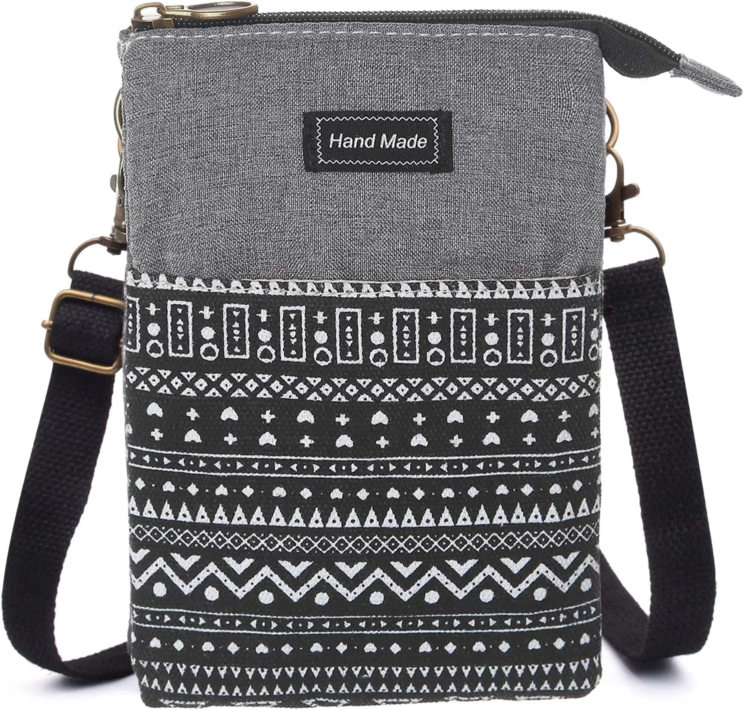 Small Crossbody Bag for Women Mobile Phone Purse National Pattern Shoulder Bag Handbags Coin Pouch for Women