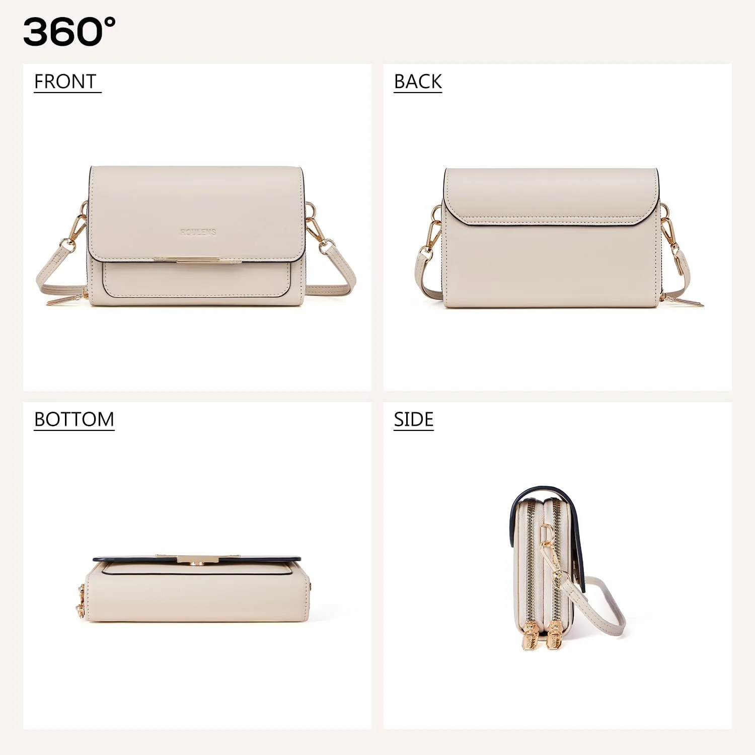 Small Crossbody Bag for Women,Cell Phone Purse Women's Shoulder Handbags Wallet Purse with Credit Card Slots