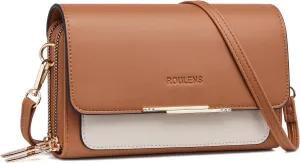 Small Crossbody Bag for Women,Cell Phone Purse Women's Shoulder Handbags Wallet Purse with Credit Card Slots