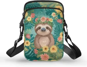 Small Crossbody Bag Purse for Women Mini Cell Phone Purse Wallet Zip Messenger Bags for Outdoor