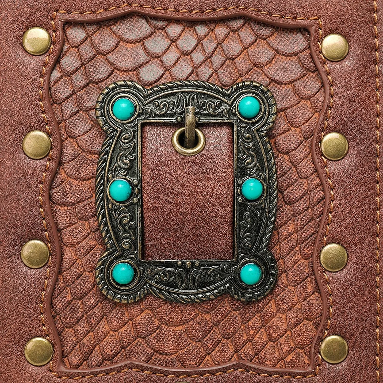 Small Crossbody Bag Shoulder Purse Leather Belt Pouch Travel Phone Holder Punk Medieval Vintage Festival Costume Accessory
