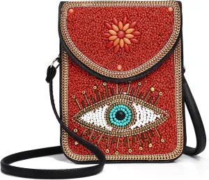 Small Crossbody Bags for Women Designer Gypsy Cell Phone Bag Boho Shoulder Wallet Purse