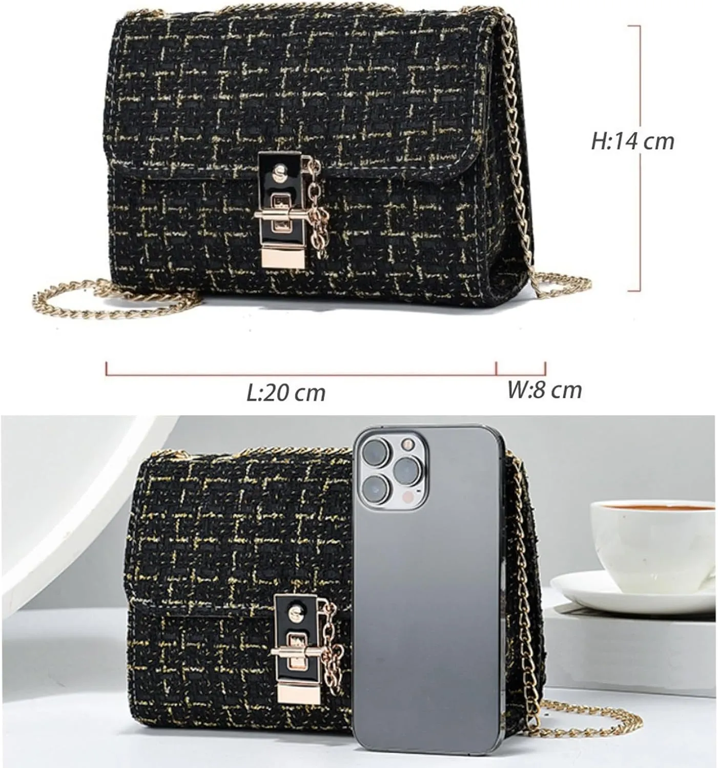 Small Crossbody Bags for Women, Small Purses Crossbody Purses, Cell Phone Purse with Card Slots
