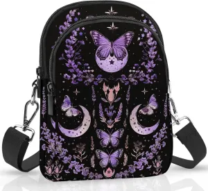 Small Crossbody Bags for Women Waterproof Cell Phone Bag Wallet Purse with Card Slots Adjustable Strap