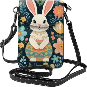 Small Crossbody Bags for Women,Leather Shoulder Bag for Cell Phone Purse with Strap and Mermaid Scale Printed