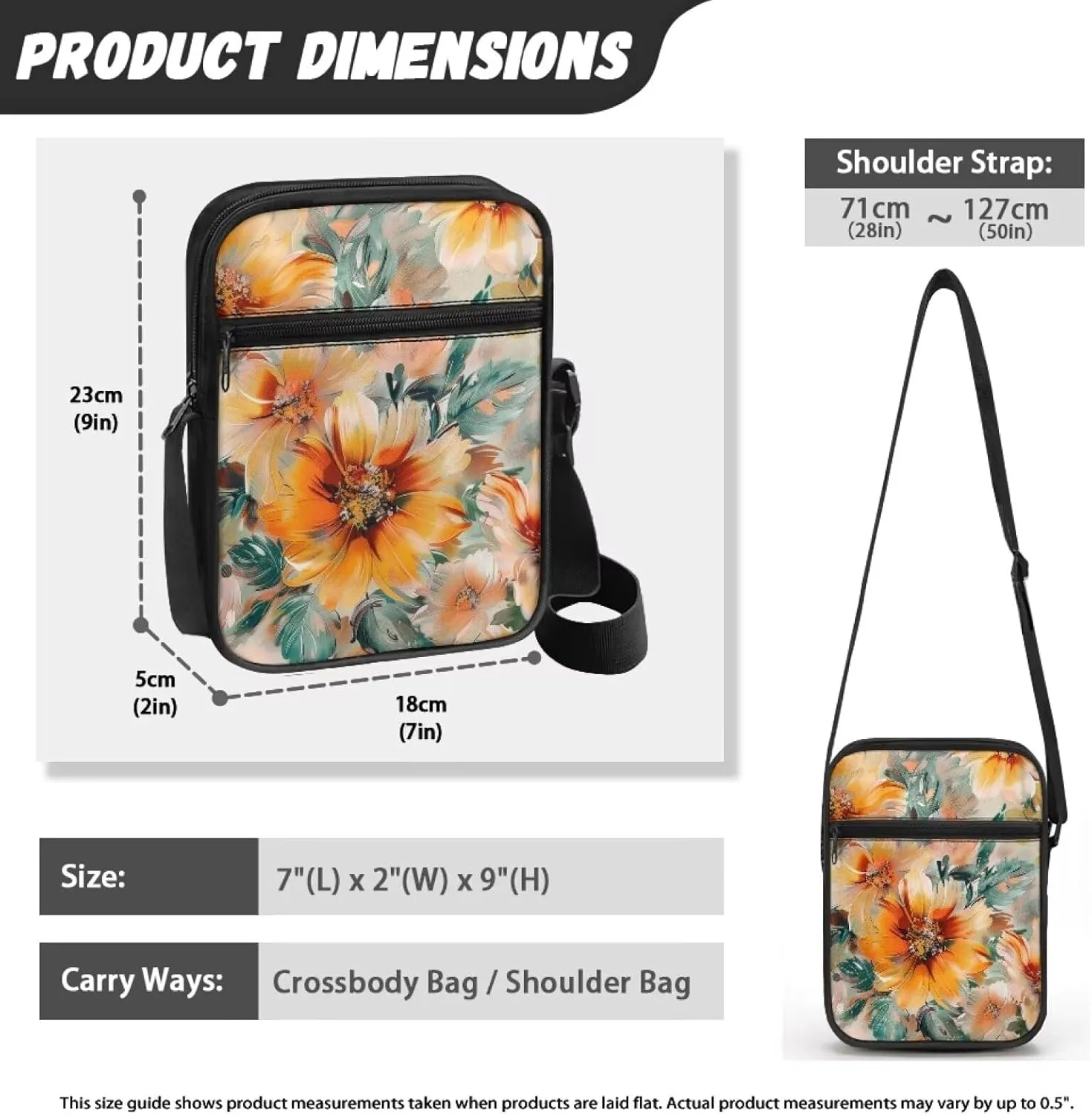Small Crossbody Bags with Shoulder Strap Casual Messenger Bags Trendy Phone Holder Purse Pouch