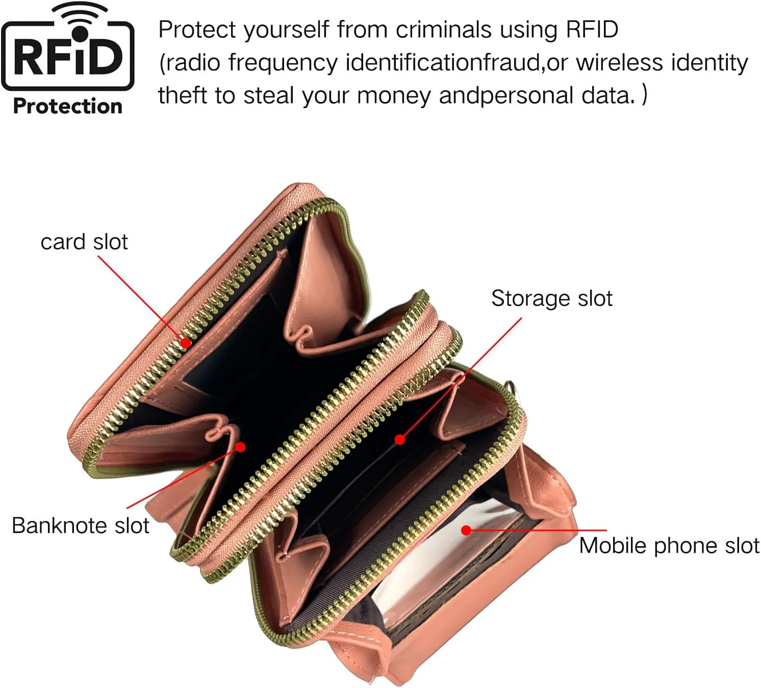 Small Crossbody Cell Phone Bag for Women, Mini Shoulder Purse with Credit Card Slots