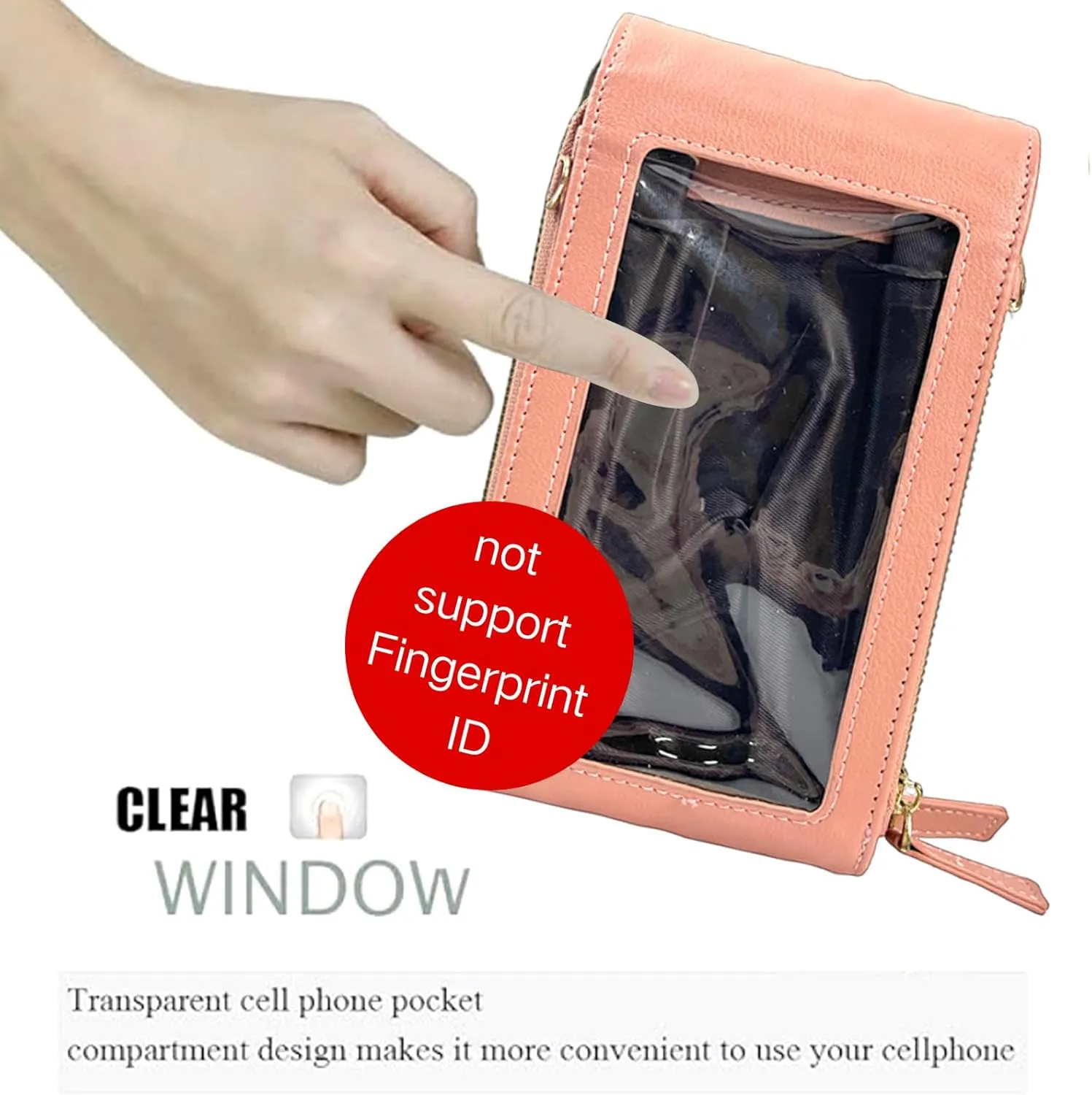 Small Crossbody Cell Phone Bag for Women, Mini Shoulder Purse with Credit Card Slots
