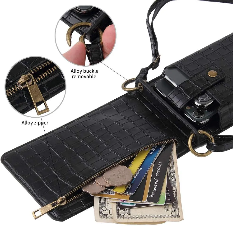 Small Crossbody Phone Bag Shoulder Bag Card holder Wallets Purse for Women & Girls