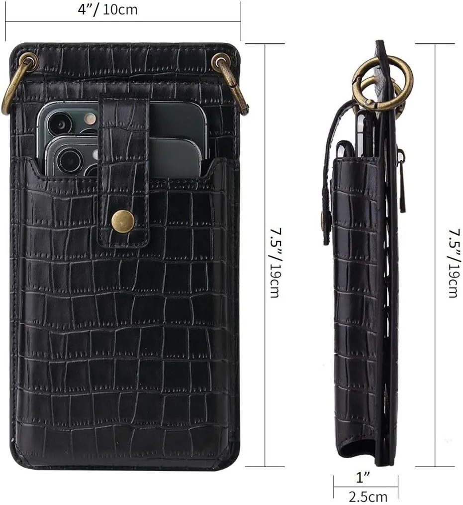 Small Crossbody Phone Bag Shoulder Bag Card holder Wallets Purse for Women & Girls