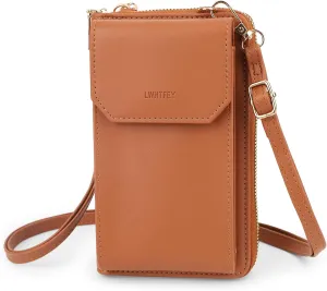 Small Crossbody Phone Bags for Women with Card Slots, Cellphone Purse Wallet for Travel Shopping
