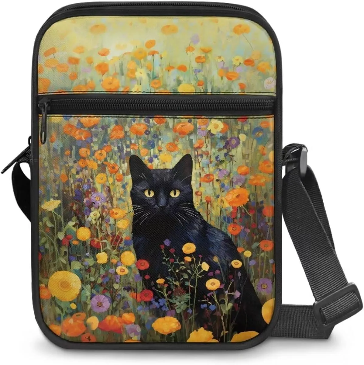 Small Messenger Bag for Men Women Wallet Purse Cell Phone Purse Shoulder Bag for Phone Passport