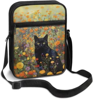 Small Messenger Bag for Men Women Wallet Purse Cell Phone Purse Shoulder Bag for Phone Passport