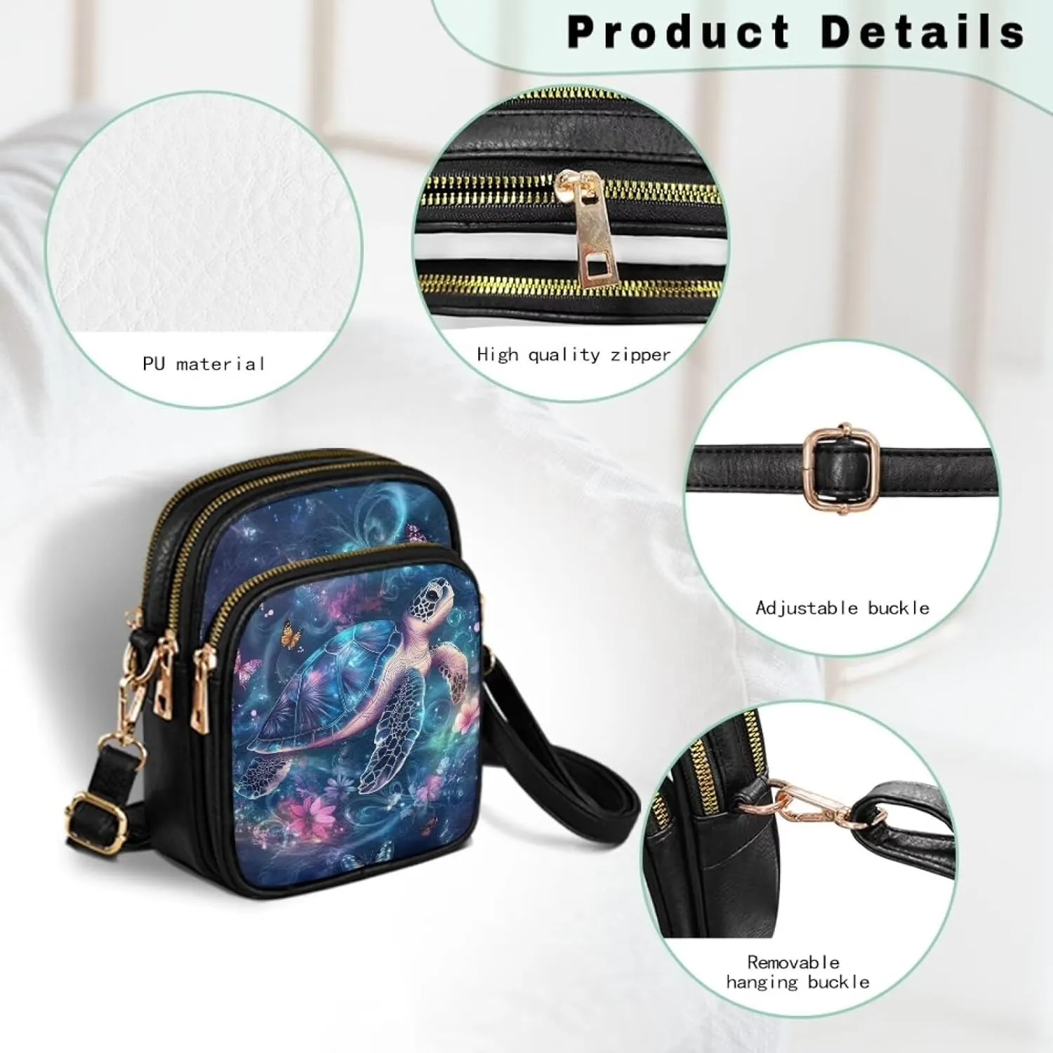 Small Sling Bag for Women Crossbody Purse Womens Crossbody Cell Phone Purse Holder Wallet Satchel Handbags