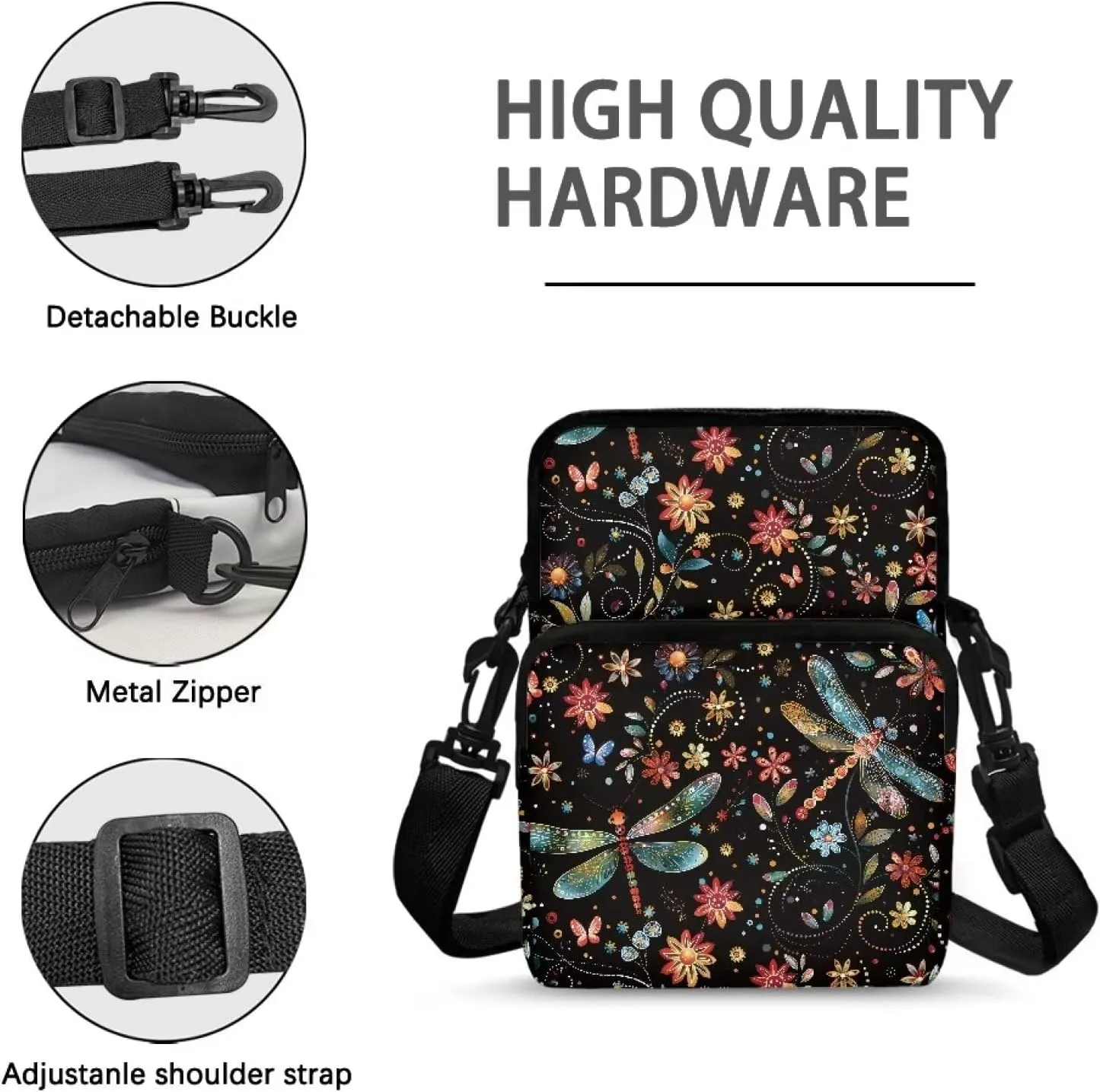 Small Small Messenger for Women Men Crossbody Bags Handbags Purses Fanny Pack Wallet Bag Coin Purse Backpack