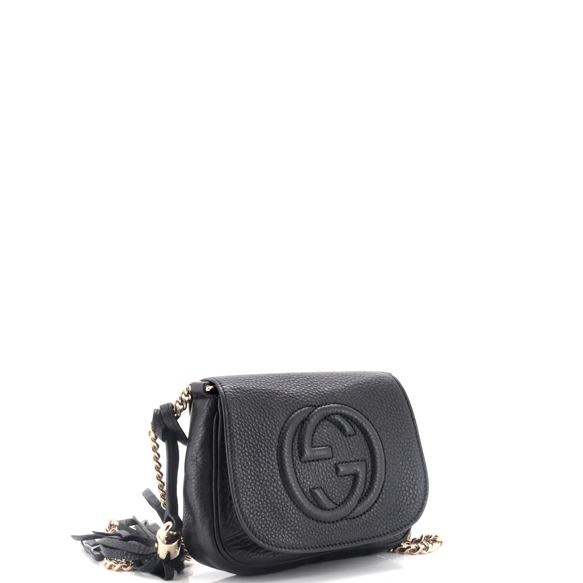 Soho Chain Crossbody Bag Leather Small