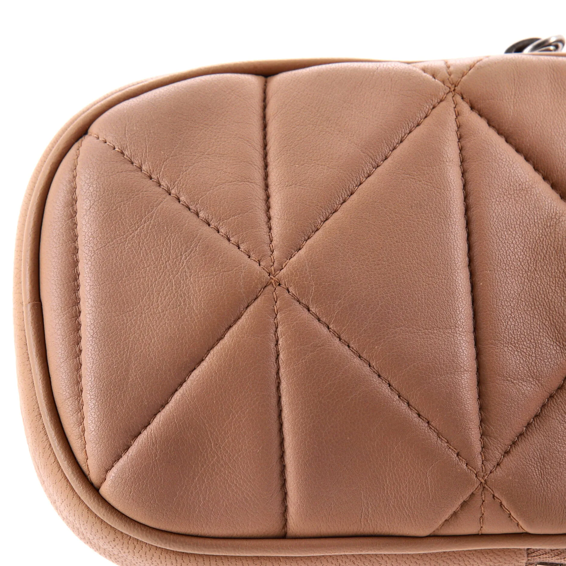 Spectrum Phone Holder Crossbody Bag Quilted Nappa Leather