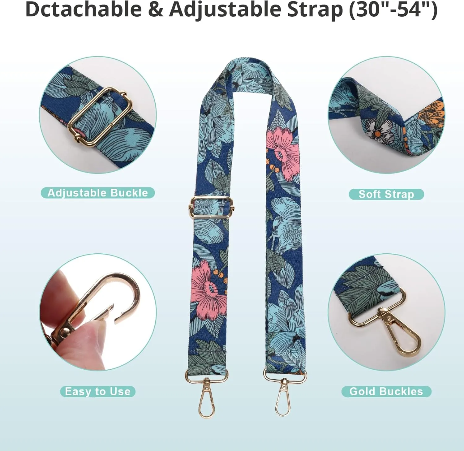 Stadium Approved Crossbody Purse for Women - Clear Stadium Bag for Sporting Events, Concerts