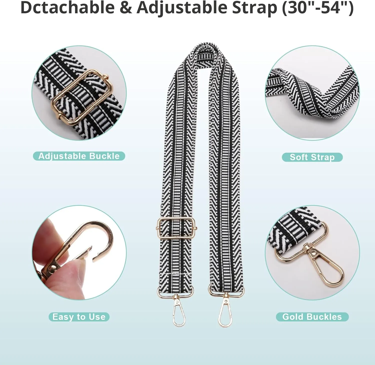 Stadium Approved Crossbody Purse for Women - Clear Stadium Bag for Sporting Events, Concerts