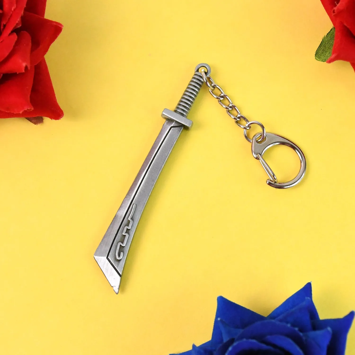 Stainless Steel Knife Keychain - Compact & Durable (1 Pc)