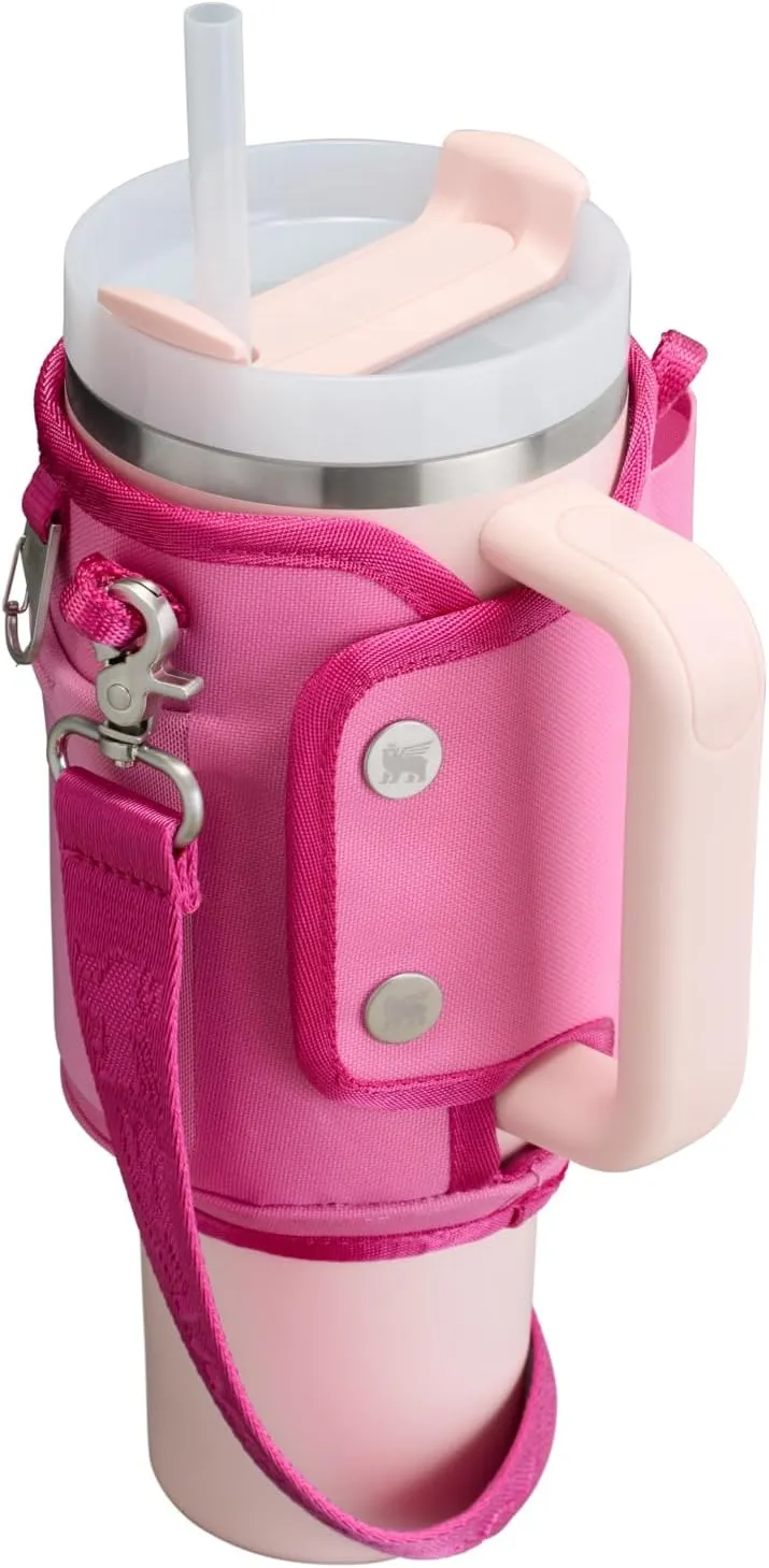 Stanley All Day Quencher Carry All for 40 oz Tumbler with Handle | Crossbody Bag with Phone Holder Pocket, Card Sleeve & Detachable Strap | Water Bottle Carrier Bag | BPA-Free |