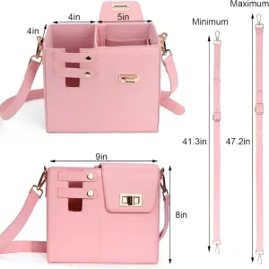 Stanley Cup Purse Crossbody Bag with Sports Outdoor Portable Crossbody Water Cup Storage Bag Water Bottle Holder for Stanley