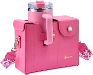 Stanley Cup Purse for water Bottle, Crossbody Water Cup Storage Bag Tumbler Purse Bag Water Bottle Carry Bag for Stanley Cup