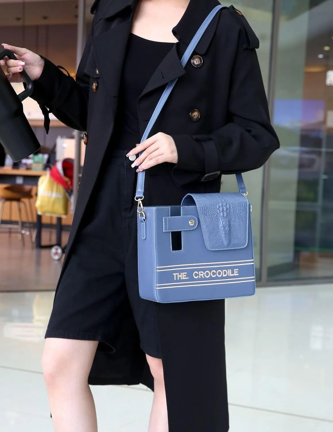 Stanley Purse,Water Bottle Bag Outdoor Portable Crossbody Bag Stanley Cup Holder with Strap Women's Shoulder Bags