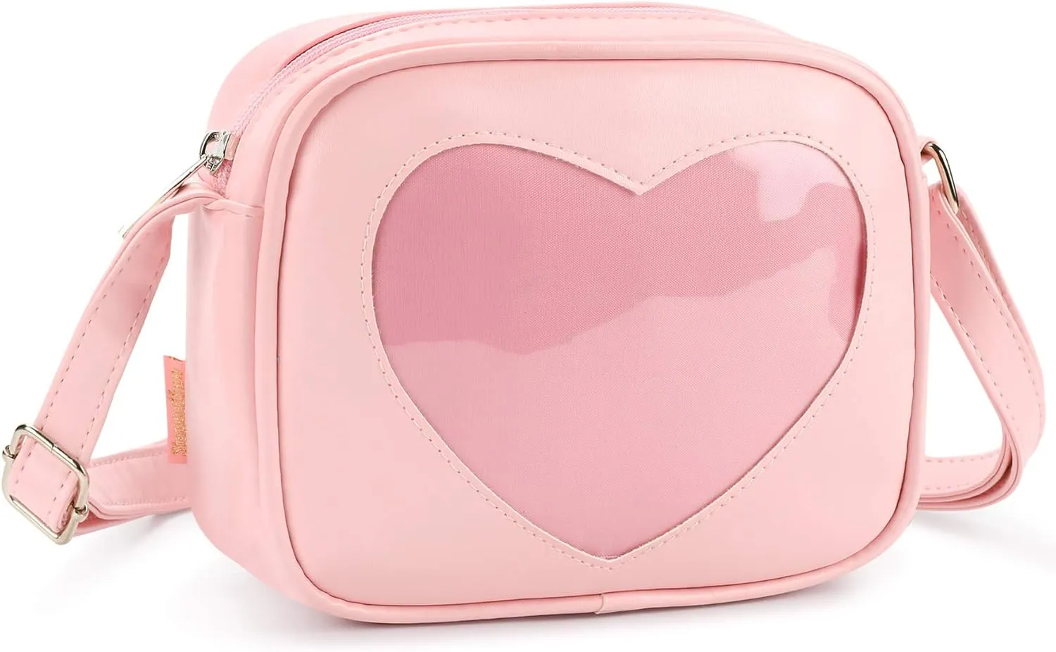 STEAMEDBUN Ita Bag Crossbody Cat Small Ita Purse Pin Display Bag with Insert